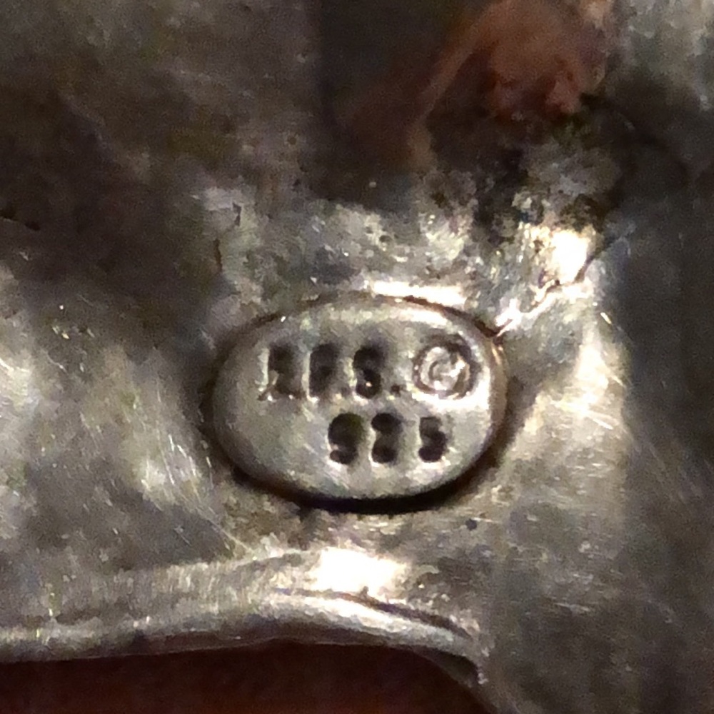 Sterling Silver 3 Dimensional Broochchildren On C… - image 3